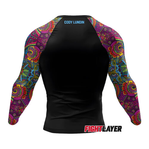 'Kaleidoscope' Long Sleeve Rash Guard