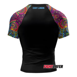 'Kaleidoscope' Short Sleeve Rash Guard