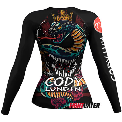 Women's 'King Cobra' Long Sleeve Rash Guard