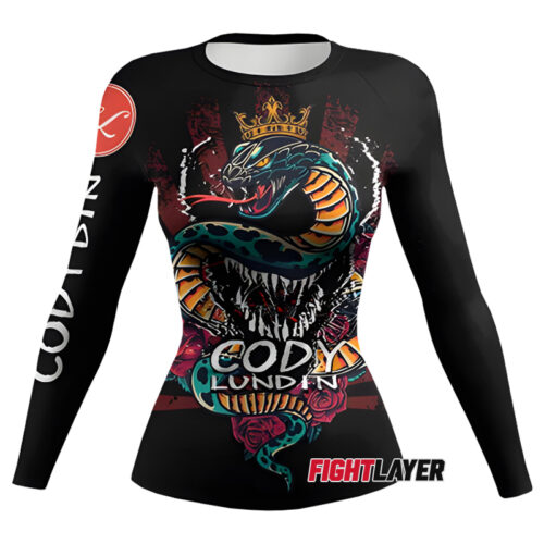 Women's 'King Cobra' Long Sleeve Rash Guard