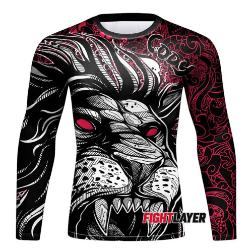 'King Of The Jungle' Long Sleeve Rash Guard