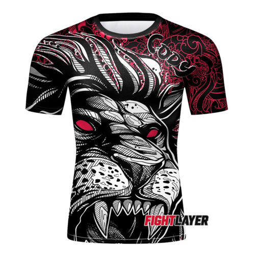 'King Of The Jungle' Short Sleeve Rash Guard