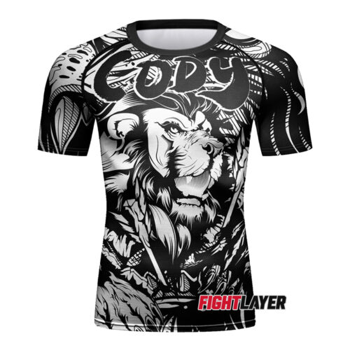 'Lionheart' Short Sleeve Rash Guard