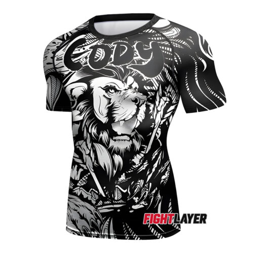 'Lionheart' Short Sleeve Rash Guard