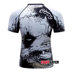 'Mad Panda Shirt' Short Sleeve Rash Guard