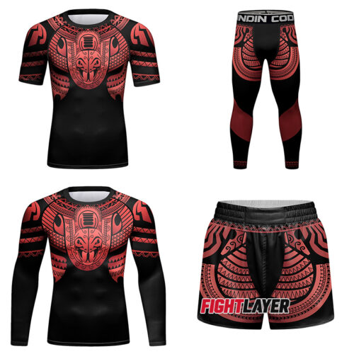 'Maori Tribal Red' Combo Set