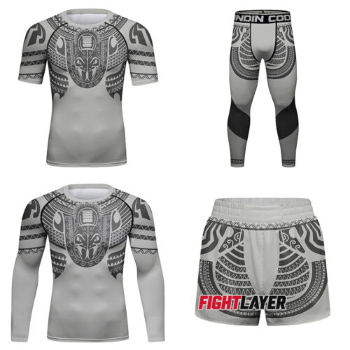 'Maori Tribal White' Combo Set
