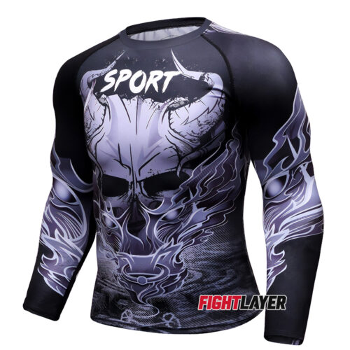 'Minotaurs Curse' Long Sleeve Rash Guard