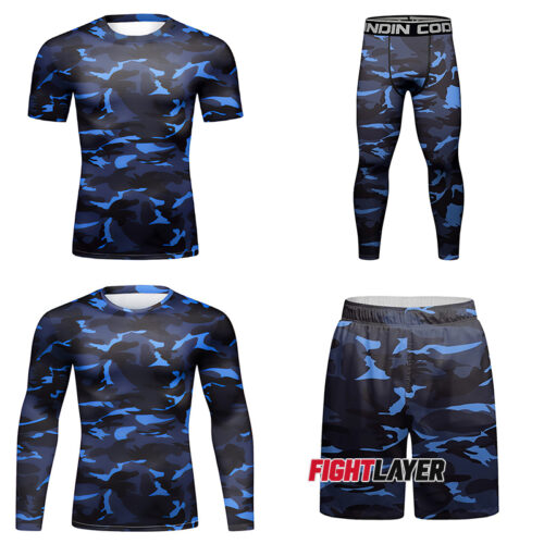 'Navy Blue Camo' Combo Set
