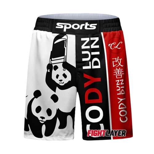 'Panda Smackdown' Training Shorts