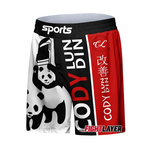 'Panda Smackdown' Training Shorts