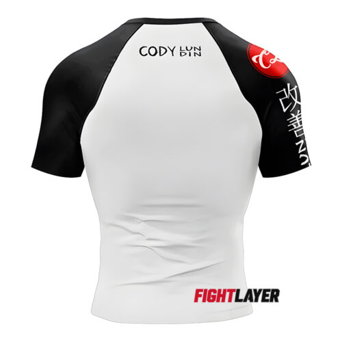 'Panda Smackdown' Short Sleeve Rash Guard