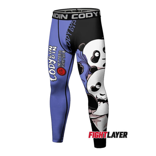 'Panda Takedown' Training Leggings