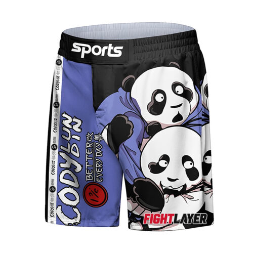'Panda Takedown' Training Shorts
