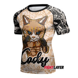 'Paws Of Fury' Short Sleeve Rash Guard
