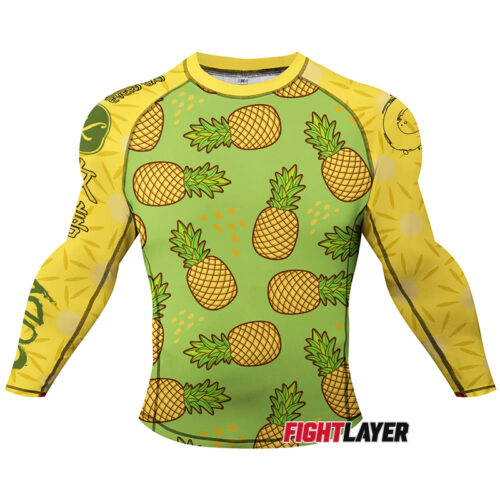 'Pineapple Punch' Long Sleeve Rash Guard
