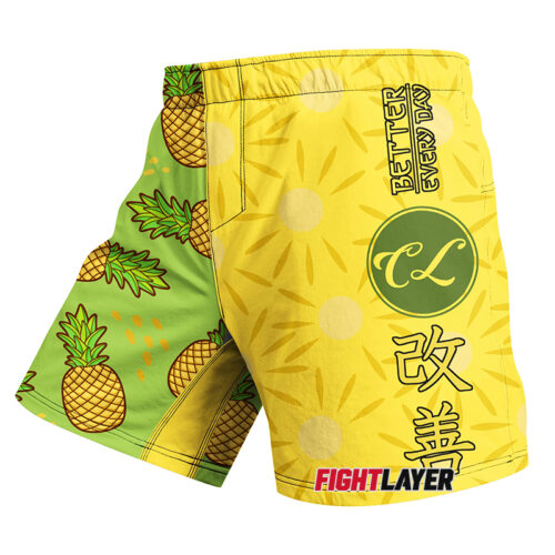 'Pineapple Punch' Training Shorts
