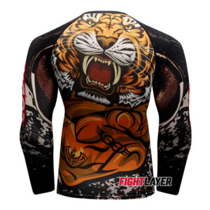 'Raging Tiger Shirt' Long Sleeve Rash Guard