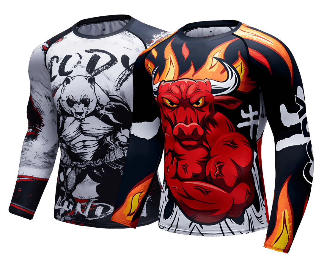 Rash Guards Compression Shirts