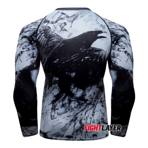 'Raven Shirt' Long Sleeve Rash Guard