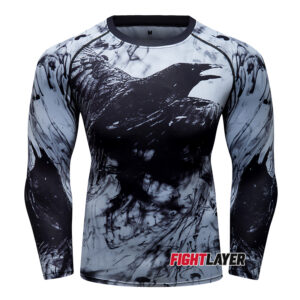'Raven Shirt' Long Sleeve Rash Guard