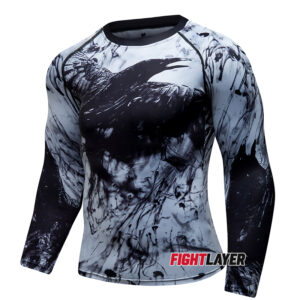 'Raven Shirt' Long Sleeve Rash Guard