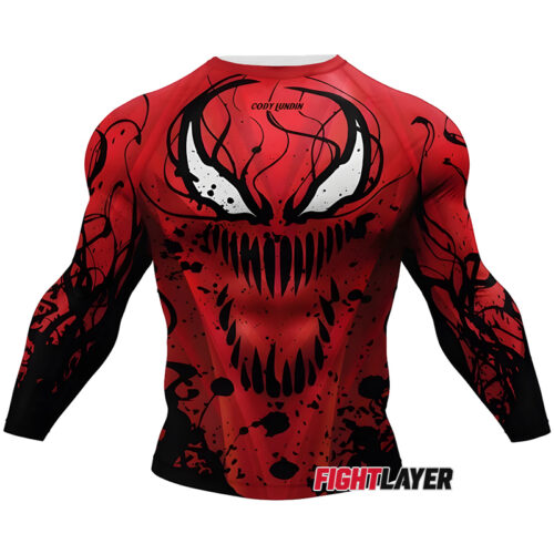 'Red Slayer' Long Sleeve Rash Guard