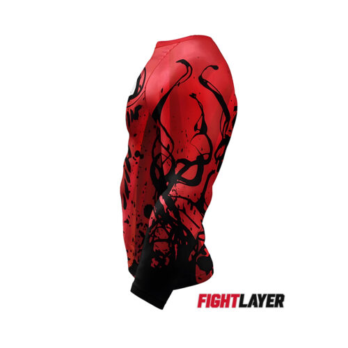 'Red Slayer' Long Sleeve Rash Guard