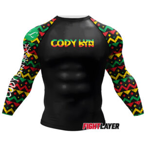 'Reggae Roll' Long Sleeve Rash Guard