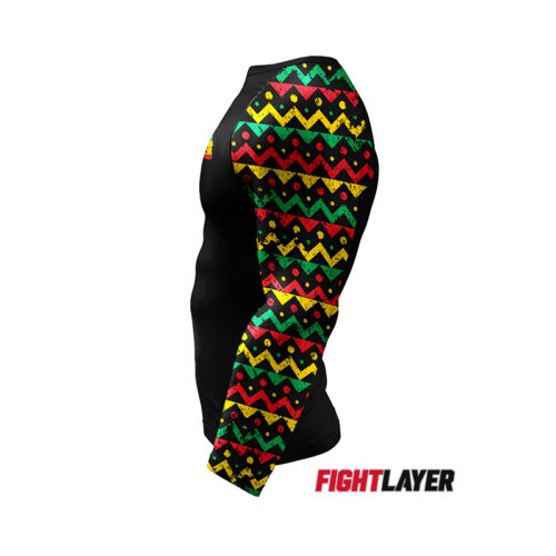 'Reggae Roll' Long Sleeve Rash Guard