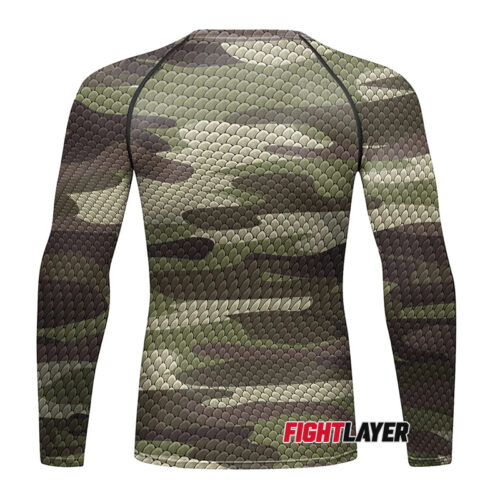 'Reptile Recon' Long Sleeve Rash Guard