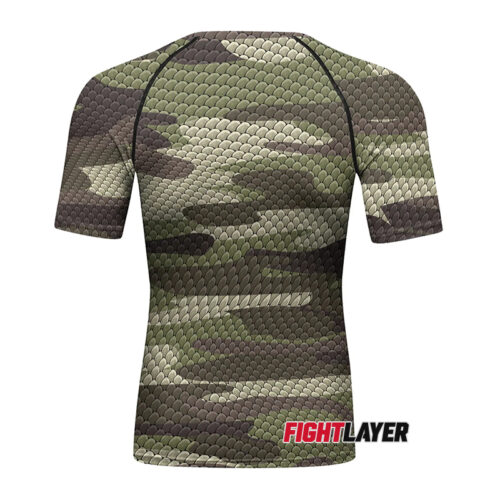 'Reptile Recon' Short Sleeve Rash Guard