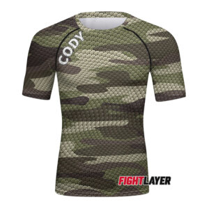 'Reptile Recon' Short Sleeve Rash Guard