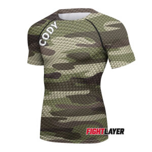 'Reptile Recon' Short Sleeve Rash Guard