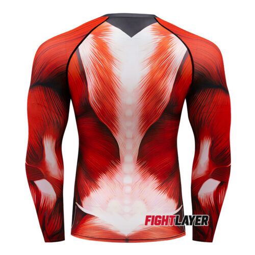 'Ripped' Long Sleeve Rash Guard