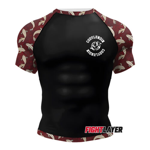 'Rising Tides' Short Sleeve Rash Guard