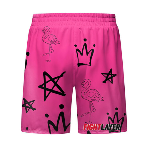'Royal Flamingo' Training Shorts
