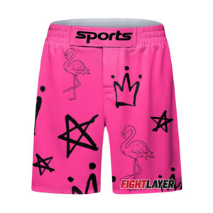 'Royal Flamingo' Training Shorts