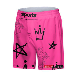 'Royal Flamingo' Training Shorts