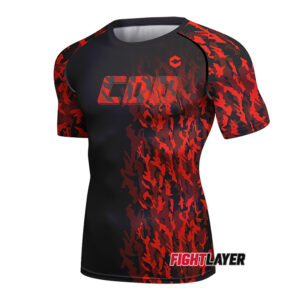 'Scarlet Assault' Short Sleeve Rash Guard