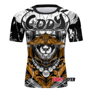 'Shaolin Panda' Short Sleeve Rash Guard