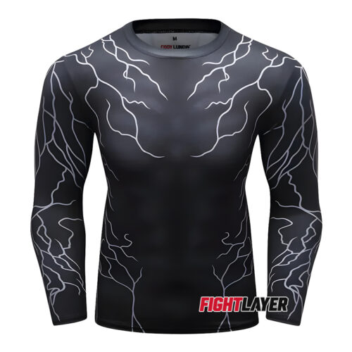 'Shock Factor' Long Sleeve Rash Guard