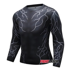 'Shock Factor' Long Sleeve Rash Guard