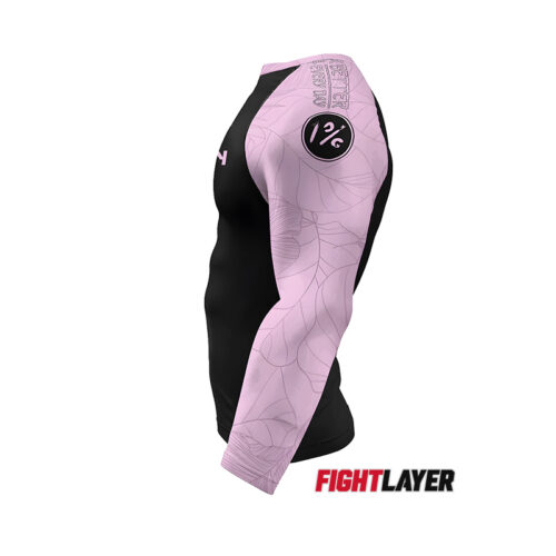 'Silent Lotus' Long Sleeve Rash Guard