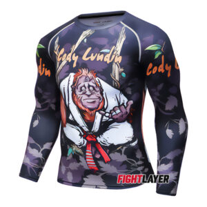 'Simian Master' Long Sleeve Rash Guard