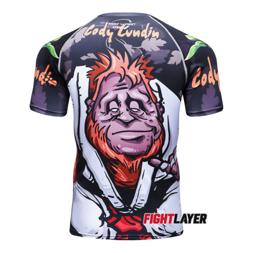 'Simian Master' Short Sleeve Rash Guard