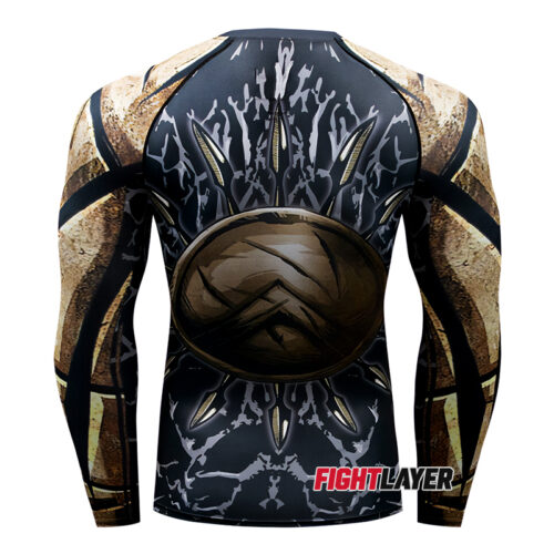 'Spartan Skull' Long Sleeve Rash Guard