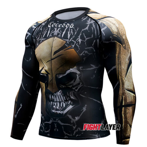 'Spartan Skull' Long Sleeve Rash Guard
