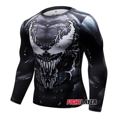 'Symbiote' Long Sleeve Rash Guard