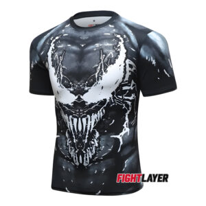 'Symbiote' Short Sleeve Rash Guard